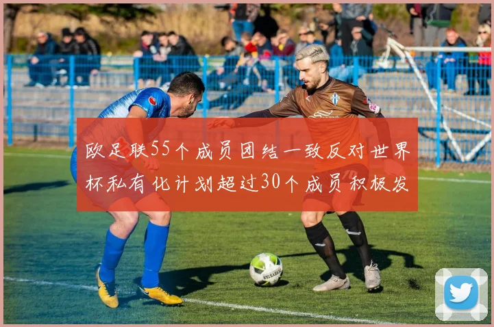 欧足联55个成员团结一致反对世界杯私有化计划超过30个成员积极发声